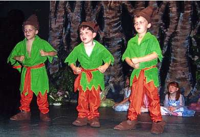 photo of children dressed as elves